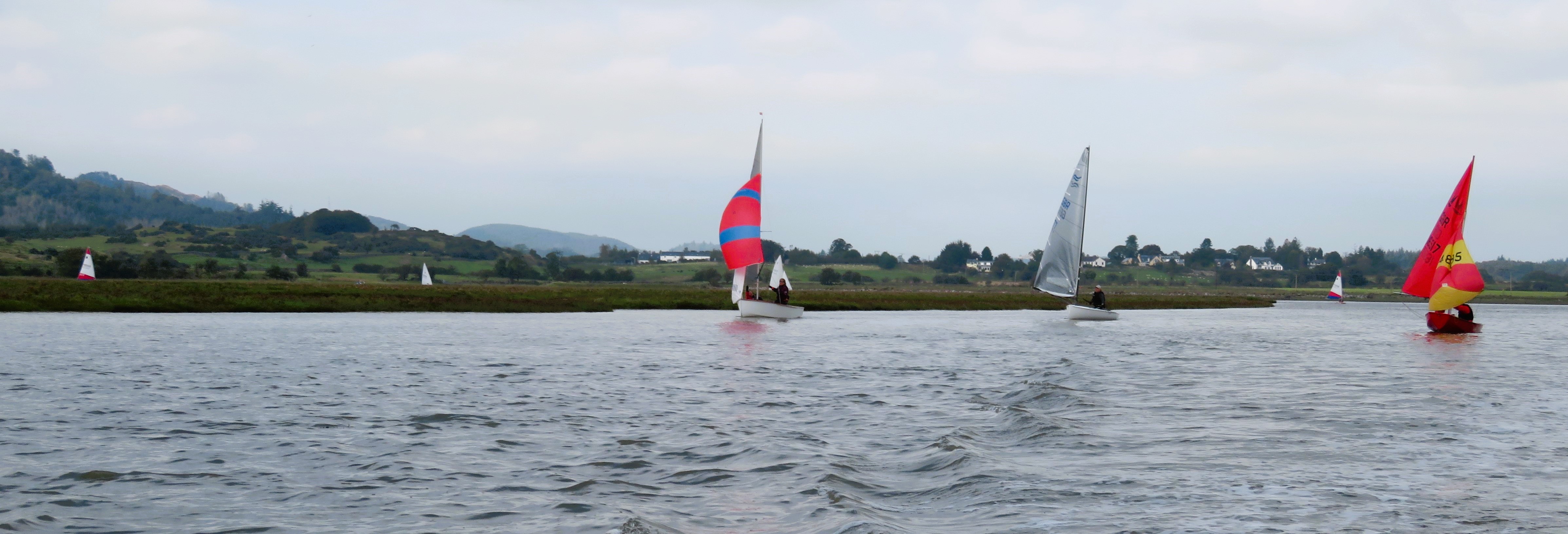 boats on the way back